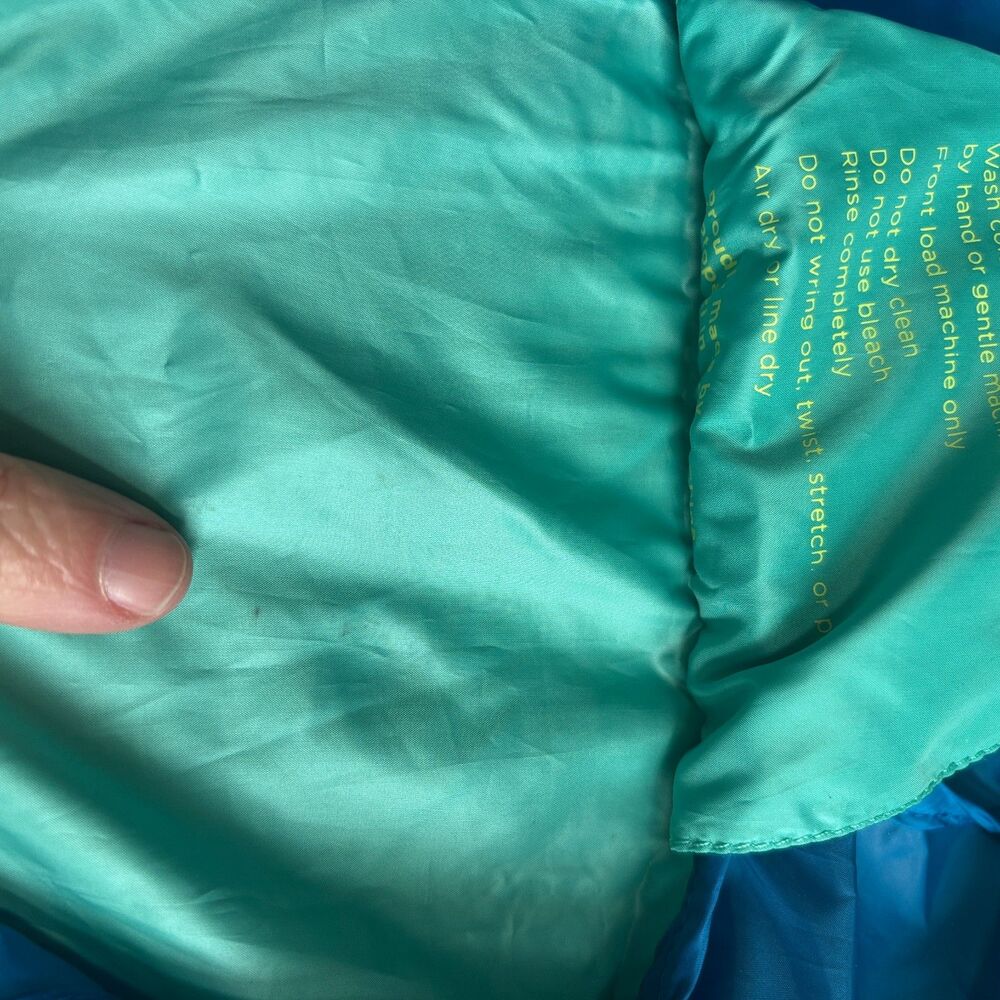 Cotopaxi Teca Technical Windbreaker Jacket Women's XS Blue Hooded Packable *READ - Picture 8 of 10